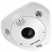 6Мп IP-камера Hikvision DS-2CD6362F-IVS с объективом «рыбий глаз» и ИК-подсветкой