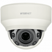 Купольная 2 Мп IP-камера Wisenet XND-L6080R с motor-zoom и ИК-подсветкой