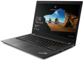 Ноутбук LENOVO ThinkPad T480s, 20L7001HRT, черный