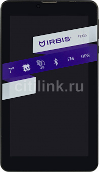 Планшет IRBIS TZ725, 1GB, 8GB черный