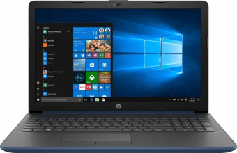Ноутбук HP 15-db0061ur, 4KG34EA, синий
