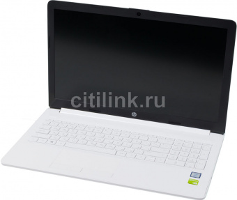 Ноутбук HP 15-da0198ur, 4AZ44EA, белый